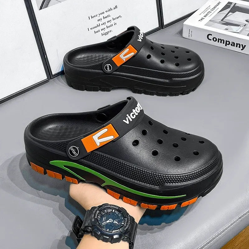 Men's Breathable Slip On Sandals