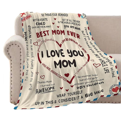 📢📢30% OFF !! ⏰Ultra Soft Cozy Flannel Warm Blanket - EXPRESS LOVE TO MOM