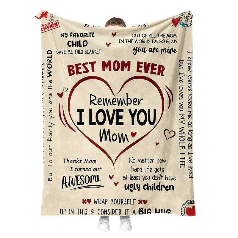 📢📢30% OFF !! ⏰Ultra Soft Cozy Flannel Warm Blanket - EXPRESS LOVE TO MOM
