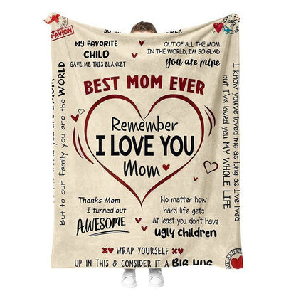 📢📢30% OFF !! ⏰Ultra Soft Cozy Flannel Warm Blanket - EXPRESS LOVE TO MOM