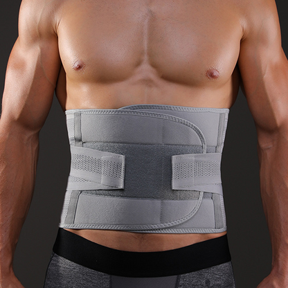 📢📢30% OFF !! ⏰Dual-Strap Compression Back Brace with Removable Support Stays