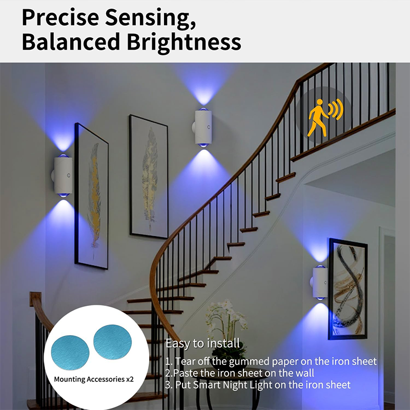 📢📢30% OFF !! ⏰Auto-Sensing Color Changing Night Light