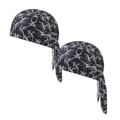 📢📢40% OFF !! ⏰Unisex Breathable Skull Cap with Adjustable Ties