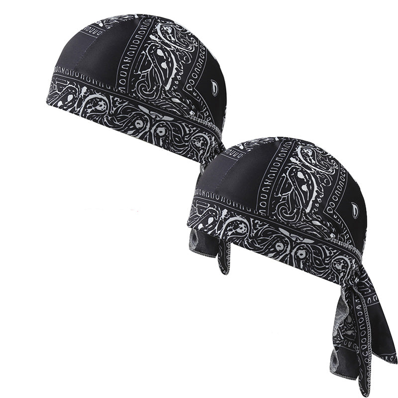 📢📢40% OFF !! ⏰Unisex Breathable Skull Cap with Adjustable Ties