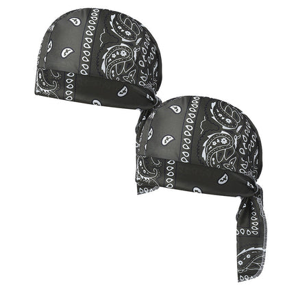 📢📢40% OFF !! ⏰Unisex Breathable Skull Cap with Adjustable Ties