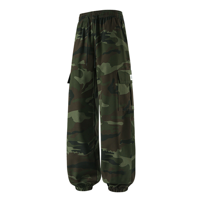 📢📢30% OFF !! ⏰Men’s Casual Camouflage Pants with Drawstring