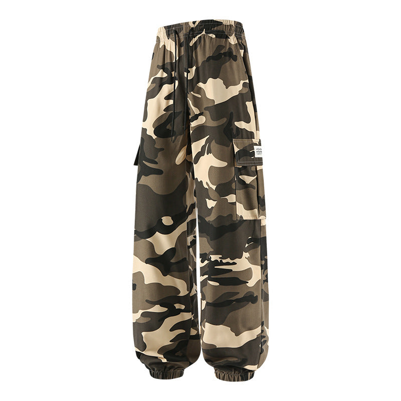 📢📢30% OFF !! ⏰Men’s Casual Camouflage Pants with Drawstring