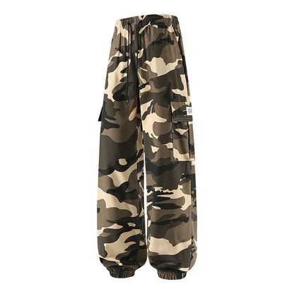 📢📢30% OFF !! ⏰Men’s Casual Camouflage Pants with Drawstring