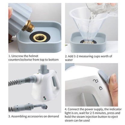 📢📢30% OFF !! ⏰Multipurpose Handheld Steam Cleaner Set for Home