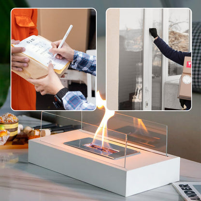 📢📢30% OFF !! & FREE SHIPPING⏰Portable Mini Ethanol Tabletop Fire Pit for Decor