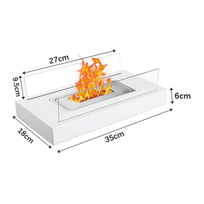 📢📢30% OFF !! & FREE SHIPPING⏰Portable Mini Ethanol Tabletop Fire Pit for Decor