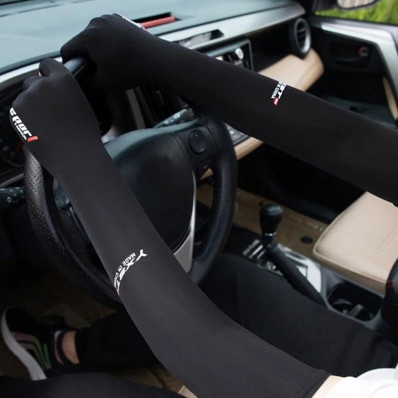 📢📢40% OFF !! ⏰Cycling Sun Protection Ice Silk Arm Sleeves