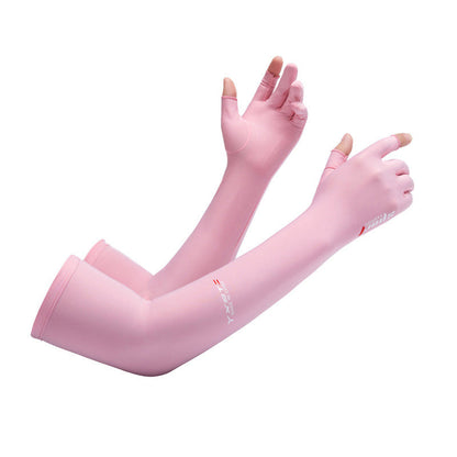 📢📢40% OFF !! ⏰Cycling Sun Protection Ice Silk Arm Sleeves