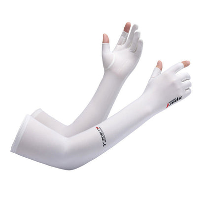 📢📢40% OFF !! ⏰Cycling Sun Protection Ice Silk Arm Sleeves