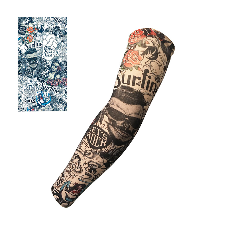 Realistic Tattoo Arm Sleeves for Sun Protection
