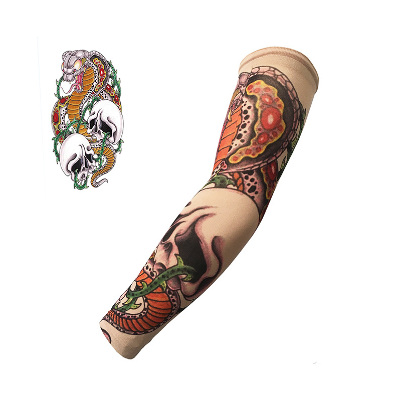Realistic Tattoo Arm Sleeves for Sun Protection