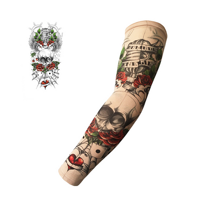 Realistic Tattoo Arm Sleeves for Sun Protection