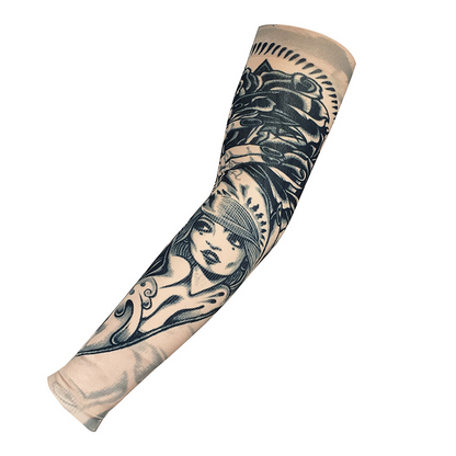 Realistic Tattoo Arm Sleeves for Sun Protection