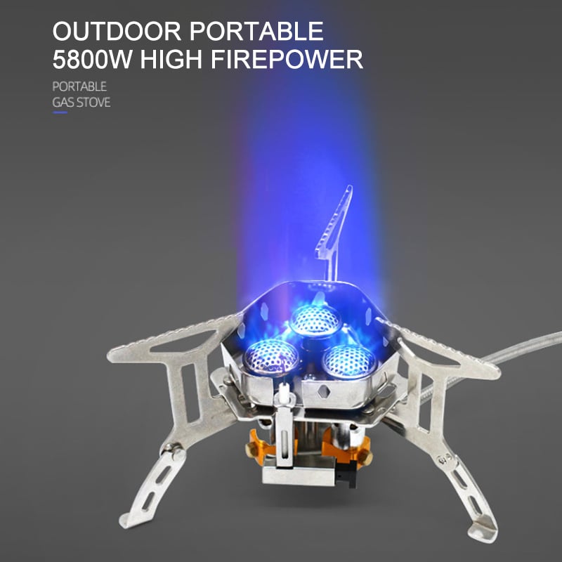 📢📢50%  OFF !! ⏰Camping Outdoor Windproof Gas Burner🔥