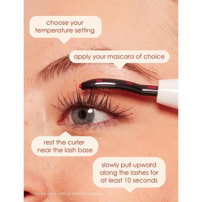 📢📢50 %  OFF !! ⏰Lash Lift Heated Lash Curling Tool-Natural Curl Long-lasting Effect